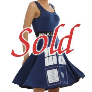 Doctor Who Tardis Cosplay Dress
